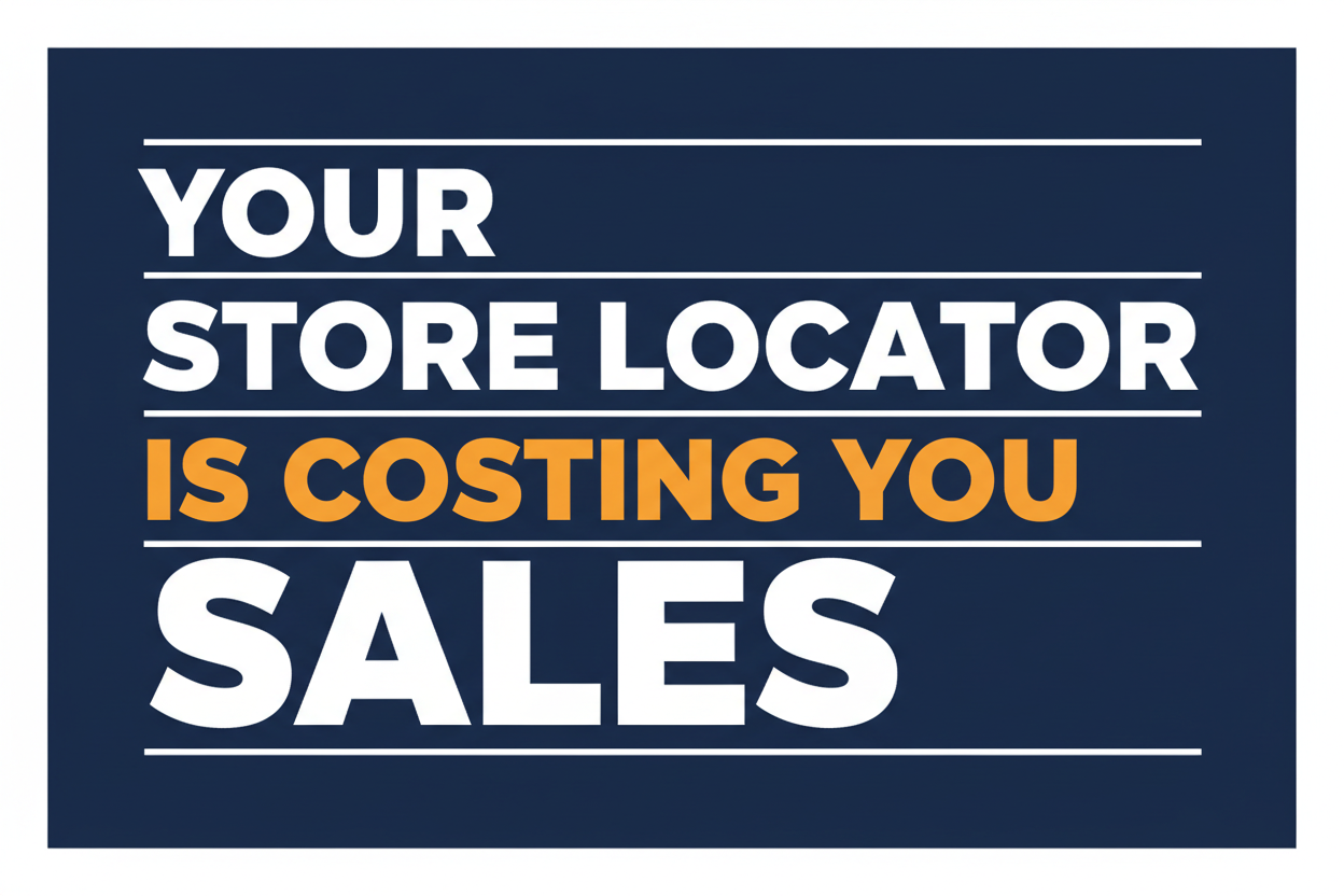 Why Your Store Locator Is Costing You Sales (And How BOPIS Fixes It)